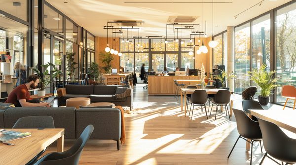 Coworking à Nantes : bureaux partagés et privés
