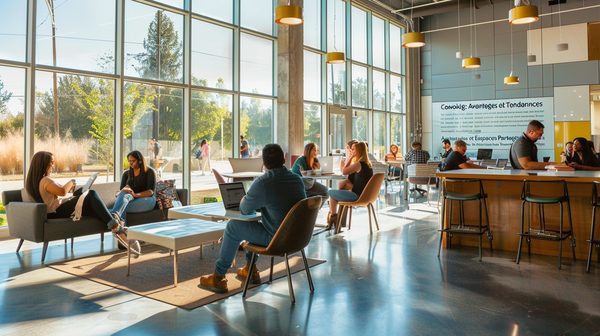 Coworking : avantages et tendances des espaces partagés